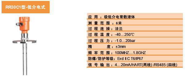 RR30导波雷达物位计